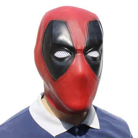 Deadpool Cosplay Mask made of Latex 23