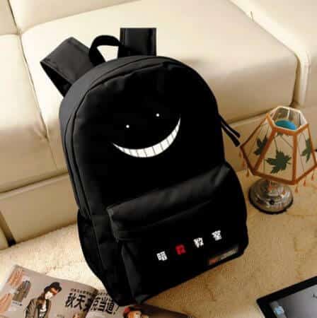 Korosensei Women Cute Backpack Anime Bookbag Assassination Classroom School Bags for Teenagers Girls Anime Travel Bagpack Rugzak 1