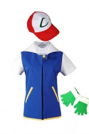 Pokémon Ash Ketchum Trainer Cosplay Costume 19