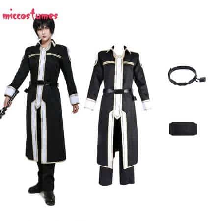 Sword Art Online Alicization Kirigaya Kazuto Kirito Cosplay Costume Uniform Men Halloween Uniform Outfit