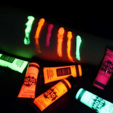 5 Stück fluoreszierende Neon Body Art Farbe 6