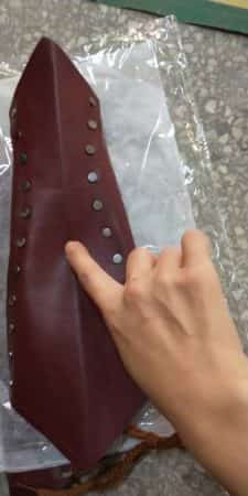 Handgelenk Leder Bandage für Mittelalter Kostüme 14