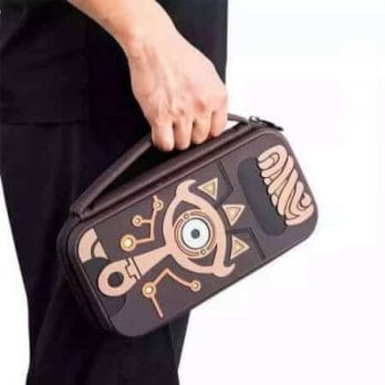 The Legend of Zelda Sheikah Slate Carrying Storage Bag Switch Water-resistant Case Bags Silica Gel 5