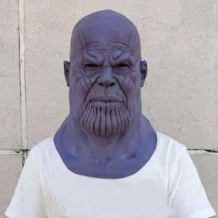 Deluxe Thanos Mask and Thanos Glove for Avengers Infinity War Cosplay 12