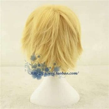 Golden Link Wig Cosplay Wig Legend of Zelda Cosplay Hair Role Play Synthetic Hair for Adult 2