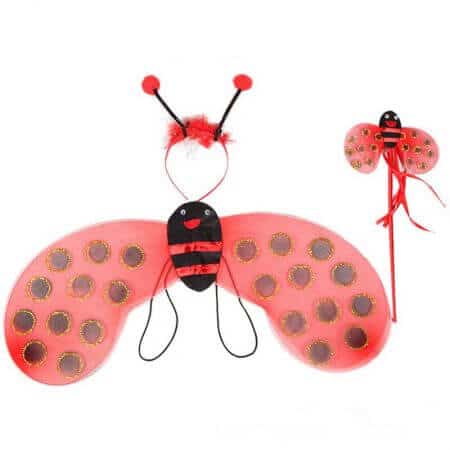 Bienen oder Marienkäfer Kostüm für Mädchen 6