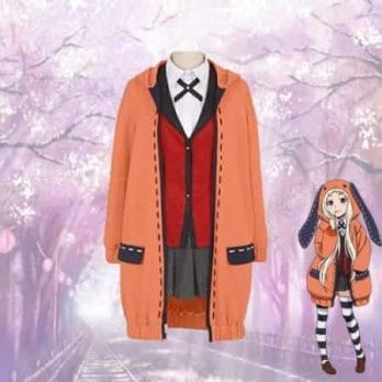 Anime Kakegurui Cosplay Figure Yomotsuki runa Cosplay Costume JK School Girls Uniform Hoodie Halloween Dress for Women