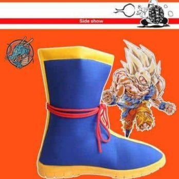 Anime Dragon Ball Heroes Z Son Goku Shoes Cosplay Boots Costume New Arrival 3