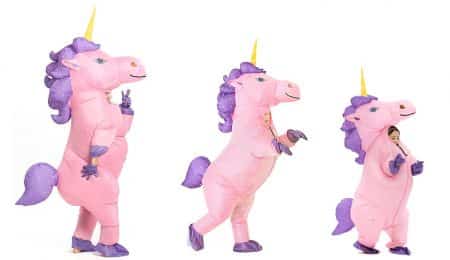 Inflatable unicorn costume for kids and adults 4