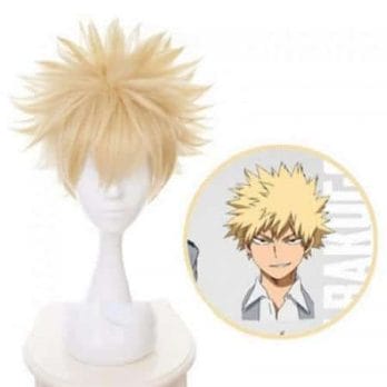 Anime My Hero Academia All Might Cosplay Costume Wig 1