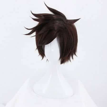 Overwatch Tracer Cosplay Wig 10