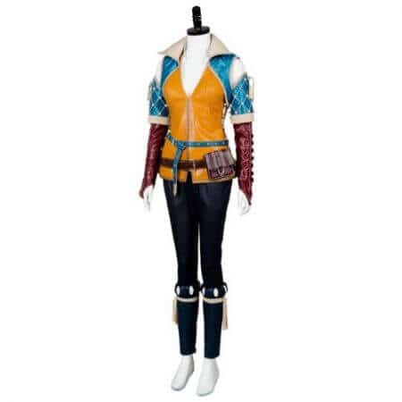The Witcher Triss Merigold Cosplay Costume for Women 35