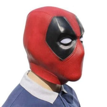 Movie Deadpool Cosplay Mask Latex Full Head Helmet Deadpool Wade Winston Wilson Party Costume Masks Props 3