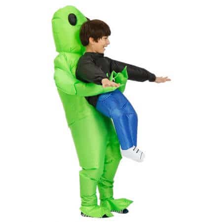 Inflatable Alien Costume Scary Monster 6