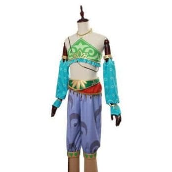 The Legend of Zelda Breath of the Wild Cosplay Costume Female Zelda Link Cosplay Costume Gerudo Halloween Carnival Costumes 4