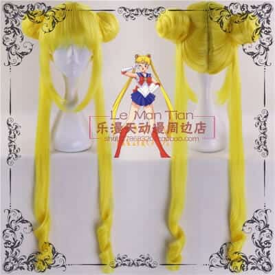 Sailor Moon Tsukino Usagi Cosplay Wig 25