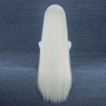 NieR Automata YoRHa Type A No.2 A2 Silver / Light Golden Long Wig Cosplay Costume Heat Resistant Synthetic Hair Women Wigs 4