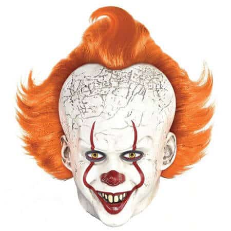 Stephen King Es 2 Joker Pennywise Maske aus Latex 19