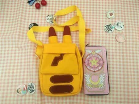 Pokémon Pikachu Mini Handtaschen mit süßen Ohren und Schwanz 30