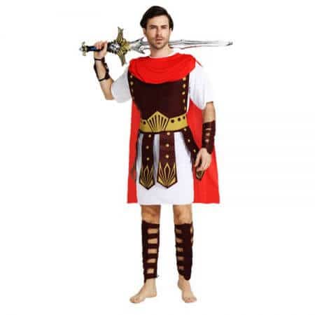 Hochwertiges Gladiatoren Kostüm für Damen und Herren 2