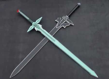 Sword Art Online Cosplay Schwert für Kirito Kirigaya, Kirigaya Kazuto oder Yuuki Asuna 4