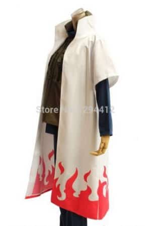 Anime Naruto Yondaime Hokage Namikaze Minato Uniform Cloak cosplay costume kakashi teacher cosplay Naruto Costume Play hot sale 1