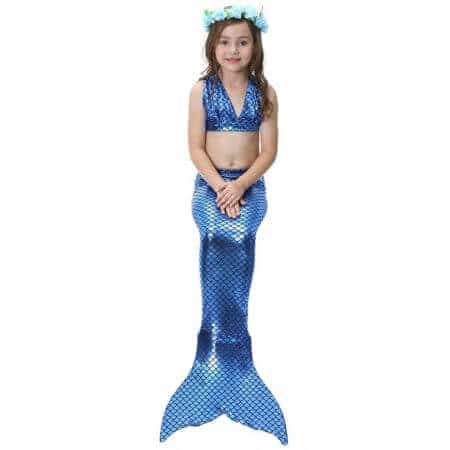 Meerjungfrau Bikinis Set für Mädchen 25