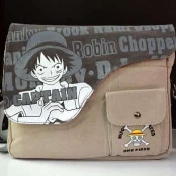 Canvas Bag Anime Sword Art Online Totoro Attack on Titan Naruto ONE PIECE Black Butler GINTAMA Shoulder Messenger Bag School Bag 2