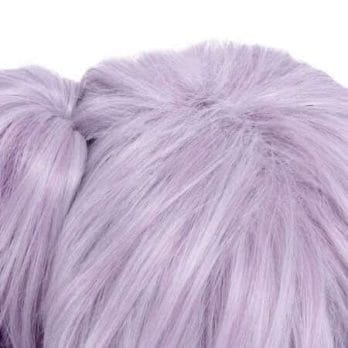 ROLECOS Game Character LOL Cosplay Headwear Luxanna Cosplay 30-45cm Dark Element SKin Cosplay White Purple Cosplay Hair 3