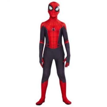Kids Spider Man Far From Home Peter Parker Cosplay Costume Zentai Spiderman Superhero Bodysuit Suit Jumpsuits Halloween Costume 2