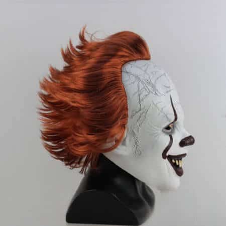 Stephen King Es 2 Joker Pennywise Maske aus Latex 18