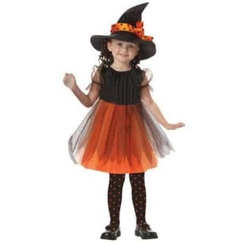 2019 New Arrival Halloween Party Children Kids Cosplay Witch Costume For Girls Halloween Costume Party Witch Dress With Hat #30 2