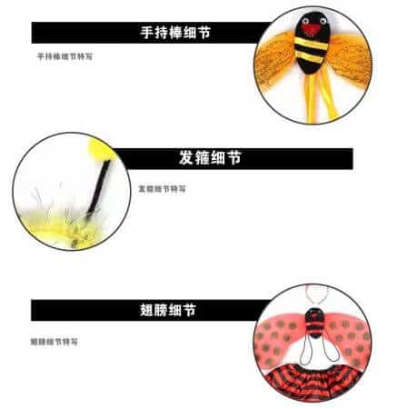 Bienen oder Marienkäfer Kostüm für Mädchen 8
