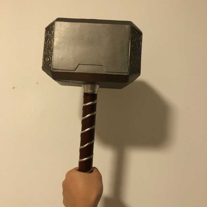 Thor's hammer made of PU material for cosplay and Halloween 2