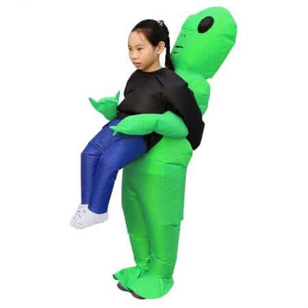 Inflatable Alien Costume Scary Monster 9
