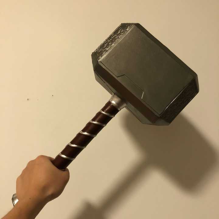 Thor's hammer made of PU material for cosplay and Halloween 3