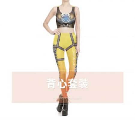 Overwatch Tracer Cosplay Costume for Women 32