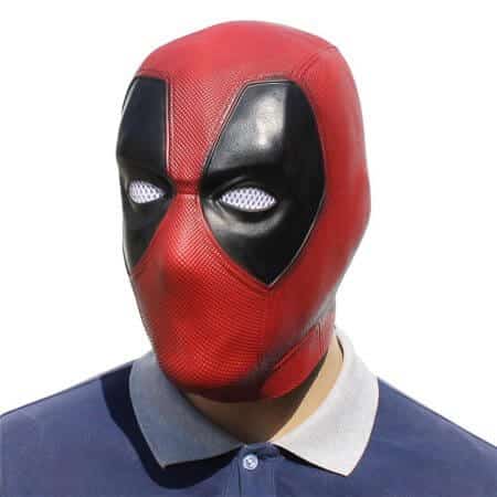 Deadpool Cosplay Mask made of Latex 19