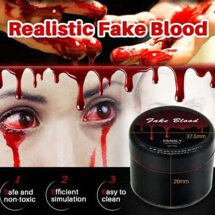 Ultra realistic blood for fake wounds and vampire cosplay 2