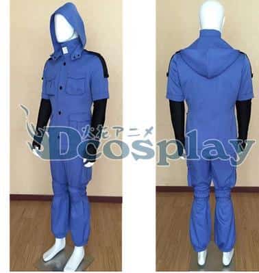 Assassination Classroom Shiota Nagisa Blue Cosplay Costume 1