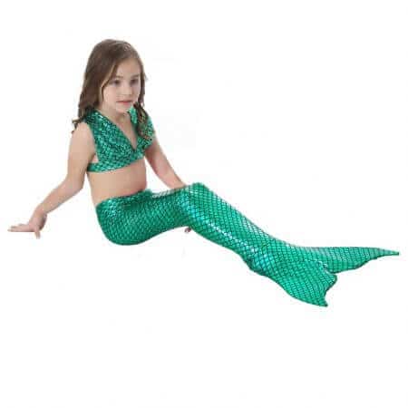 Meerjungfrau Bikinis Set für Mädchen 15