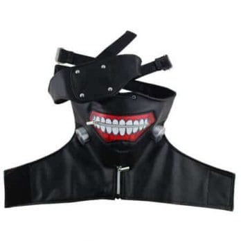 Japanese Anime Tokyo Ghoul Cosplay Costumes Kaneki Ken Cosplay Costumes Hoodie Jackets Black Fight Uniform Full Set With Mask 3