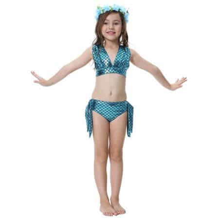 Meerjungfrau Bikinis Set für Mädchen 24