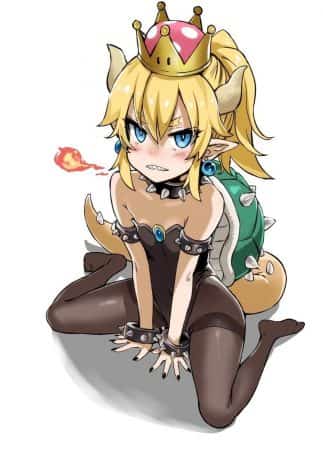 Bowsette Koopa Hime Cosplay Crown and Horns 1