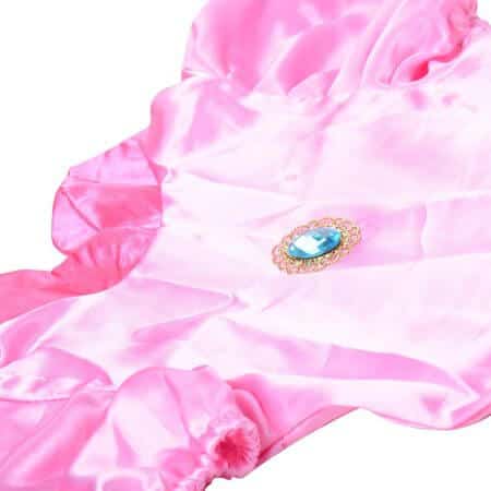 Little Princess Peach Cosplay Costume for Girls 15