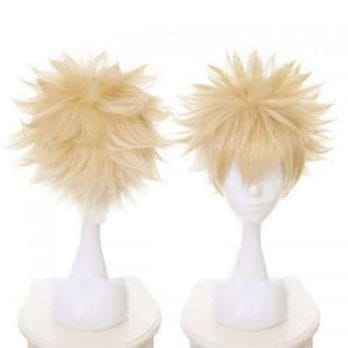 Anime My Hero Academia All Might Cosplay Costume Wig 4