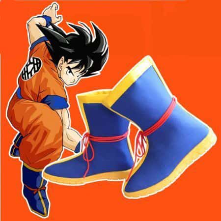 Anime Dragon Ball Heroes Z Son Goku Shoes Cosplay Boots Costume New Arrival