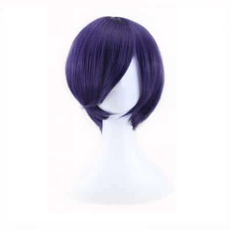 Tokyo Ghoul Touka Kirishima Wig Cosplay Costume Kirishima Toka Women Short Synthetic Hair Halloween + Wig Cap