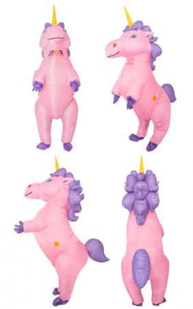 Inflatable unicorn costume for kids and adults 7