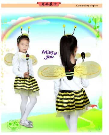 Bienen oder Marienkäfer Kostüm für Mädchen 2